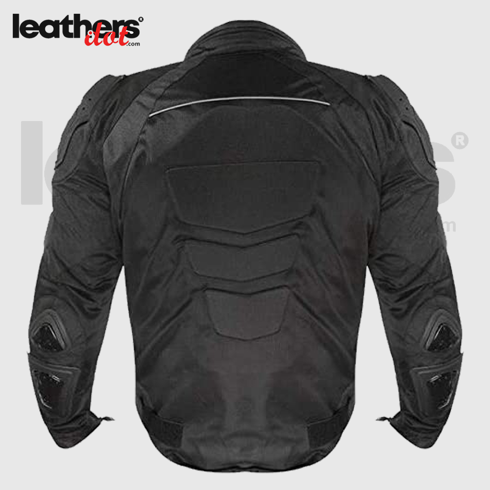 X-Armor New Black Men Textile Cordura Motorcycle Riding Jacket