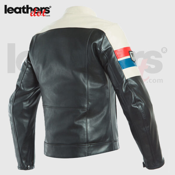 Dainese 8-Track Men Motorcycle Cowhide Leather Jacket