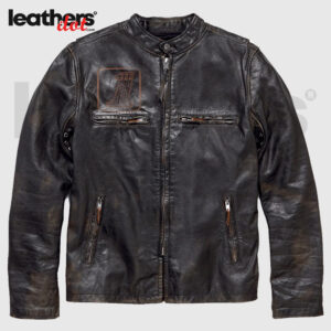 Harley-Davidson Men's Double Ton Slim Fit Leather Jacket