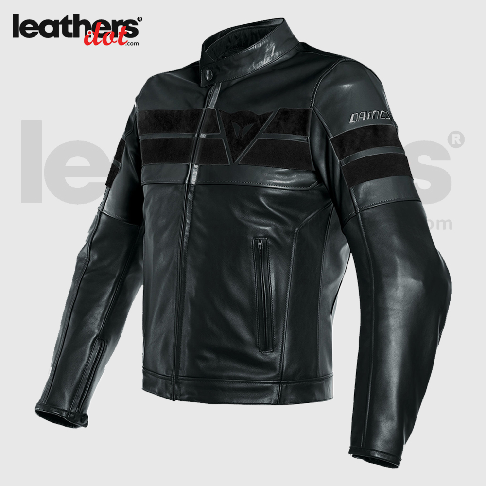 New Vintage Style Fashion Dainese 8Track Motorcycle Leather Jacket