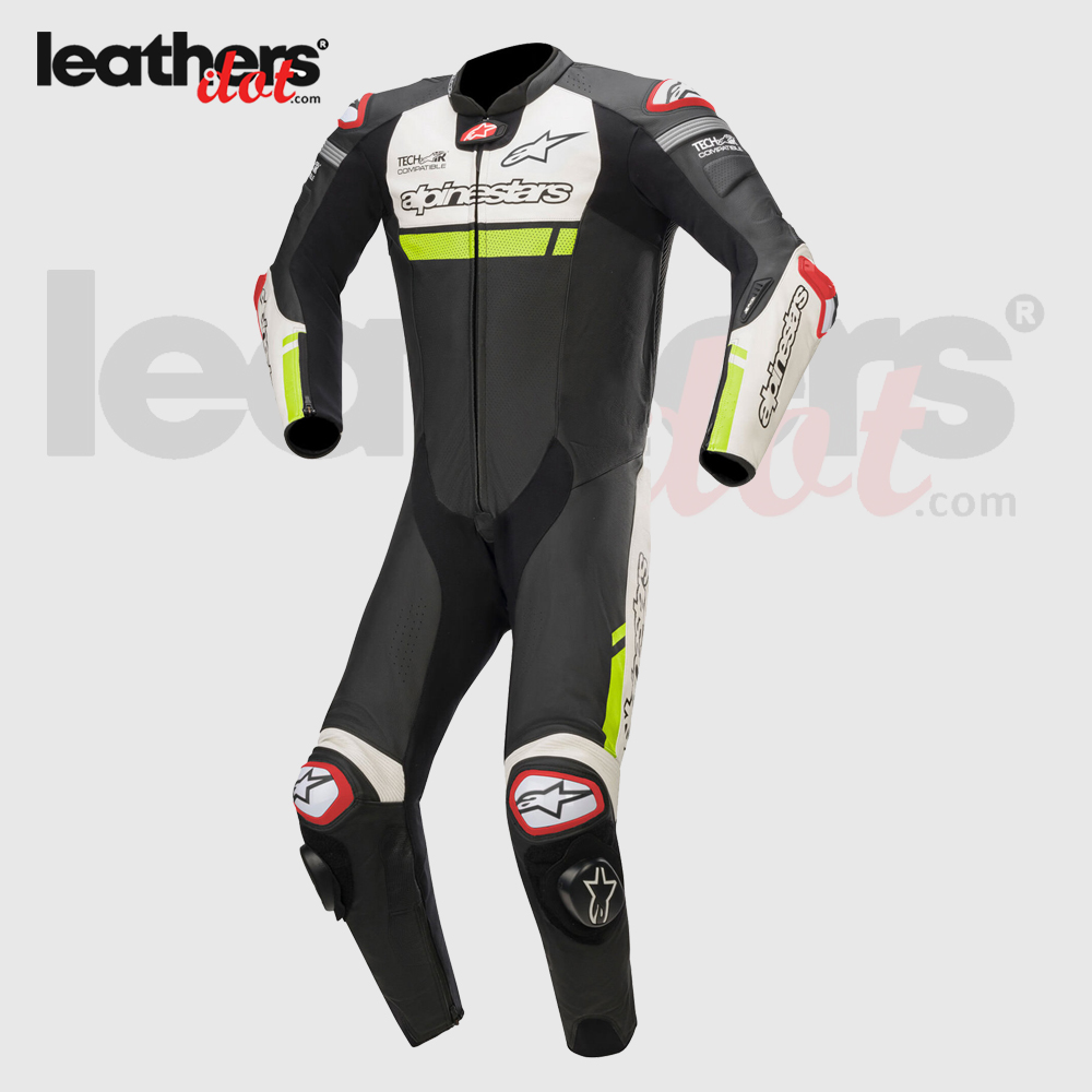 Tech-Air-MotoGP-Biker-Alpinestars-Missile-Riding-1-piece-Leather-Suit