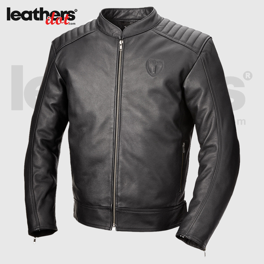 Top Rated Cafe Racer Highway-One Motorcycle Leather Jacket