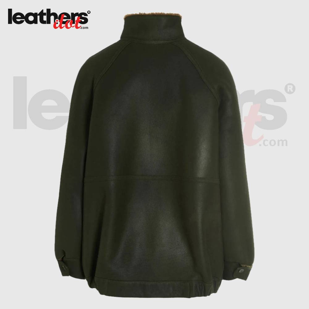 Alberta Aviator-Style Ferretti Women Leather Jacket