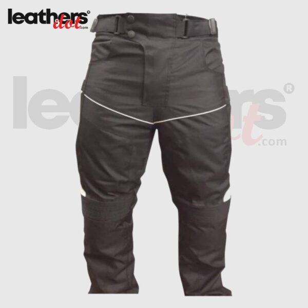 Cordura Textile Motorcycle Riding Black Pants