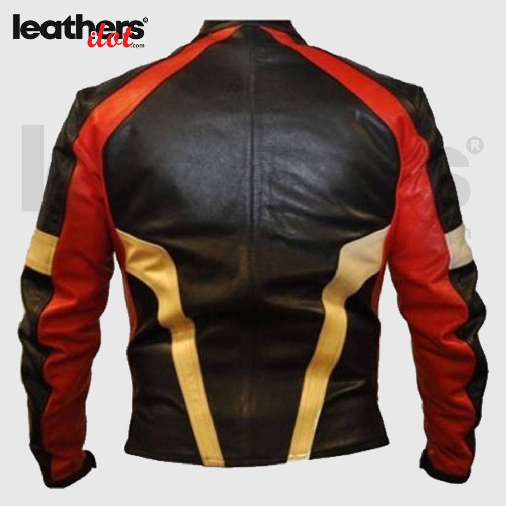 MotoGP Stylish Vintage Leather Biker Jacket
