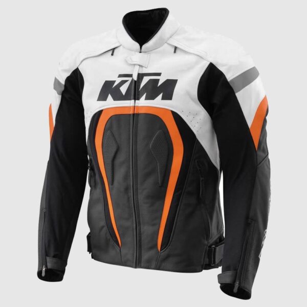 KTM Motegi MotoGP Biker Leather Jacket